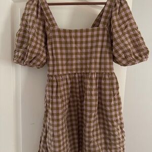 Madewell Gingham Dress